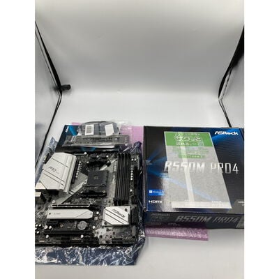 【水戸赤塚店】中古  ASRock B550M Pro4 (B550 AM4 mATX DDR4) 142938 