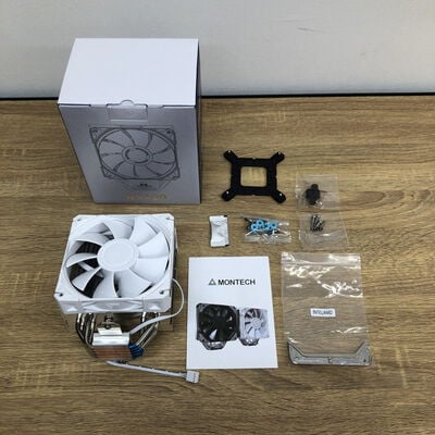 【津ラッツ店】中古  MONTECH NX400 White(1150-1851 AM4-5) 4990001047