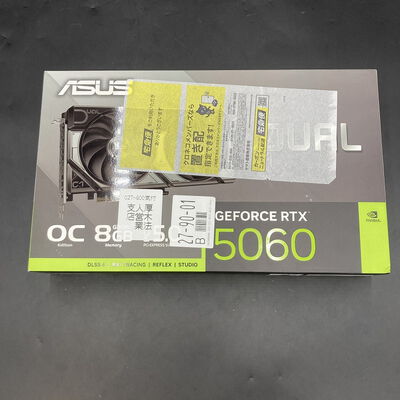 【熊本浜線店】中古  ASUS DUAL-RTX5060-O8G (RTX5060 8G) 179544 