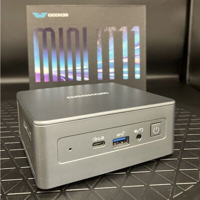 【新潟店】中古  GEEKOM Mini it 11(i7-11390H/16GB/SSD512GB/W11P) 3290006273 