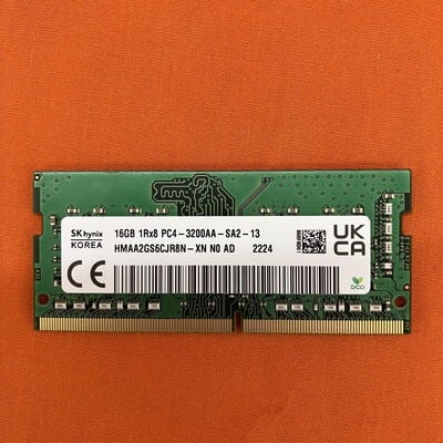 【なんば店】中古  DDR4 PC4-25600 16GB SODIMM ノート用 148254 