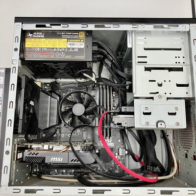 【熊本浜線店】中古  iiyama ILeDXi-M039-Ai5K-LNSHB(i5 9600K/32GB/SSD1TB/HDD2TB/GTX1660 SUPER/W11H) 5370001054 