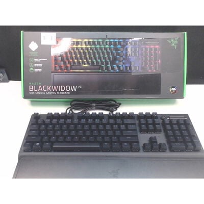 【前橋ｲﾝﾀｰｱｶﾏﾙ店】中古  Razer BlackWidow V3 EN Green Switch(RZ03-03540100-R3M1) 4540001690 
