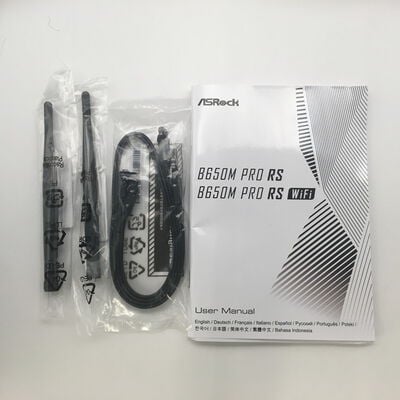 【佐賀南部バイパス店】中古  ASRock B650M Pro RS WiFi (B650 AM5 mATX DDR5) 5250001501 