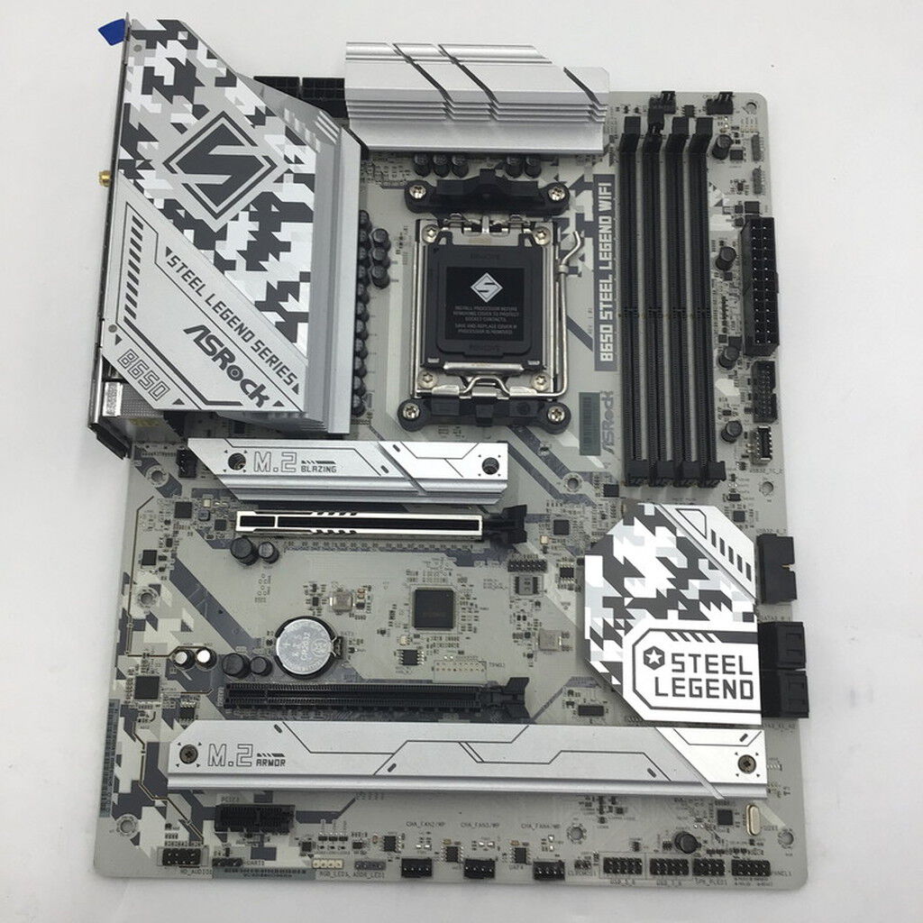 中古 ASRock B650 Steel Legend WiFi (B650 AM5 ATX) 168306 （317047