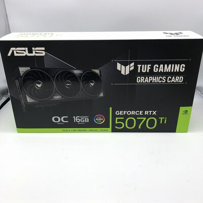【宇都宮鶴田店】中古  ASUS TUF-RTX5070TI-O16G-GAMING (RTX5070Ti 16G) 176543 