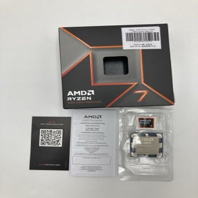 【盛岡都南店】中古  AMD Ryzen 7 9700X (AM5/3.8GHz/40M/C8/T16/65W) 169022 