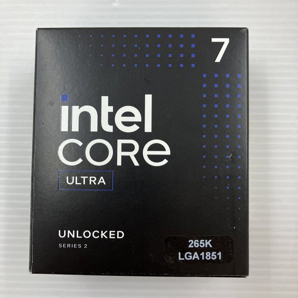 中古 INTEL Core Ultra 7 265K (1851/3.9G/30M/C20/T20) （351637