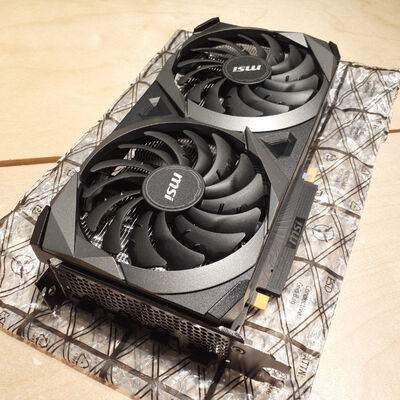 【鹿児島店】中古  【LHR版】MSI GeForce RTX 3070 VENTUS 2X 8G LHR (G6 1H3P) 1460015913 
