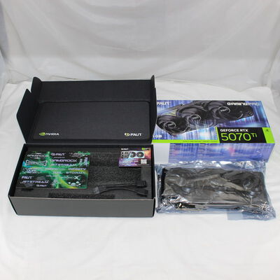 中古  Palit NE7507T019T2-GB2031A (RTX5070Ti GamingPro 16GB) 176552 