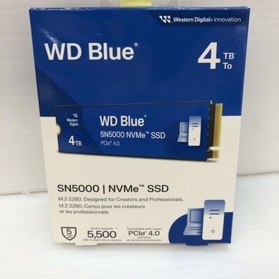 【徳島住吉店】中古  W.D. SN5000 WDS400T4B0E (2280NVMe Gen4 4TB QLC) 
