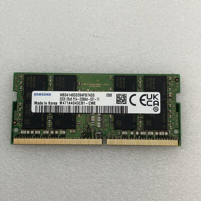 【新潟店】中古  DDR4 PC4-25600 32GB SODIMM ノート用 148255 