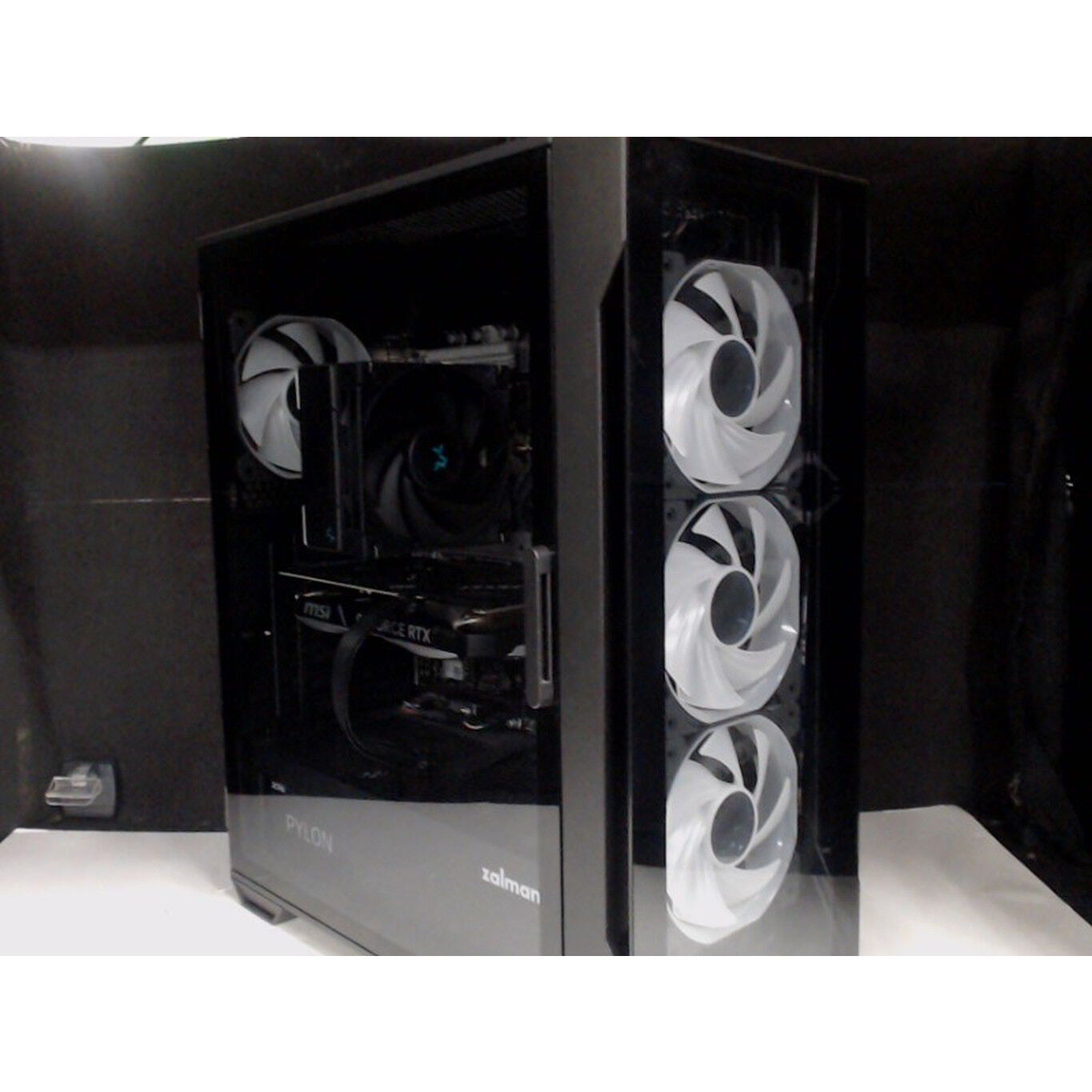 中古 自作パソコン(i5 13400F/64GB/SSD2TB/HDD2TB/RTX4070) 4540001938