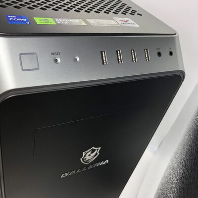 【宇都宮鶴田店】中古  GALLERIA RA7C-R46T(i7 13700F/32GB/SSD1TB/RTX4060Ti 8GB/W11H) 5280001803【9/3値下げ!】 
