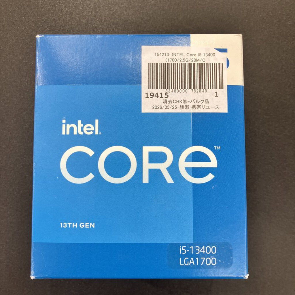 中古 INTEL Core i5 13400 (1700/2.5G/20M/C10/T16) 154213 （367984