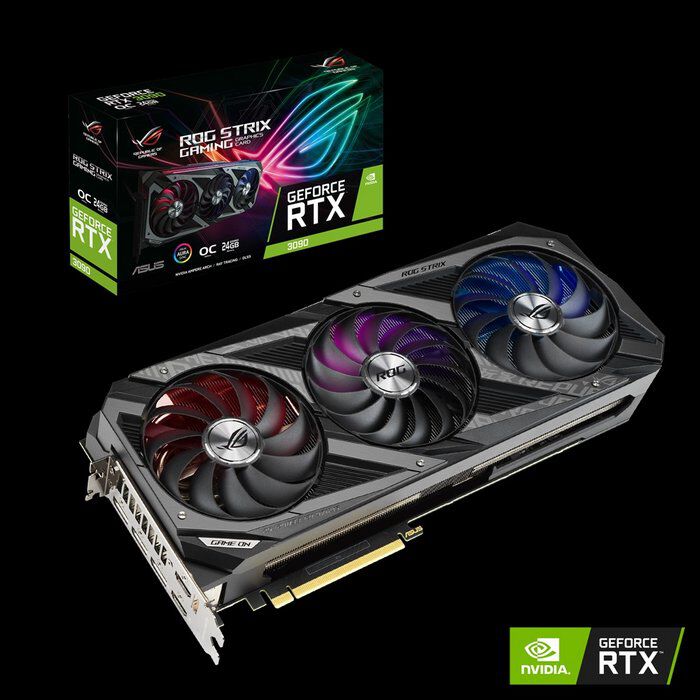 ASUS ROG-STRIX-RTX3090-O24G-GAMING (GeForce RTX 3090 24GB)
