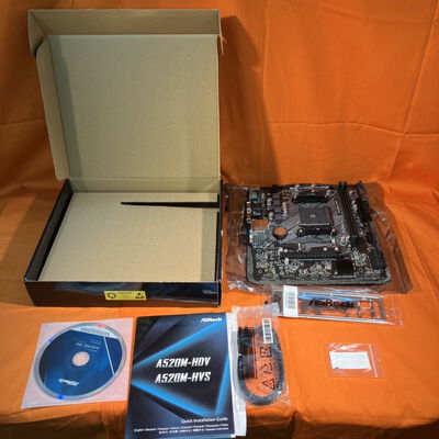 【なんば店】中古  ASRock A520M-HDV (A520 AM4 mATX DDR4) 143667 