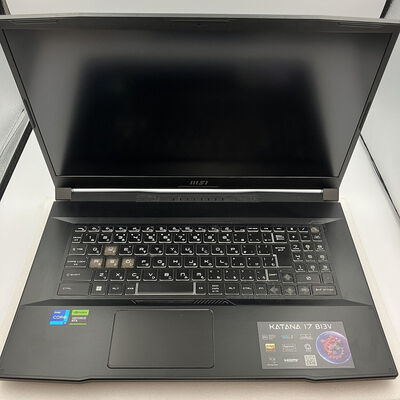 【新潟店】中古  MSI Katana-17-B13VEK-4339JP(i7-13620H/16GB/SSD1TB/RTX4050/LAN+WLAN/17.3 1920x1080 144Hz/W11H) 3290006910