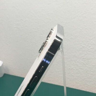 【佐賀南部バイパス店】中古  【SIMロック解除済み】【docomo】Apple iPhone12 Pro Max 6.7インチ 256GB (シルバー)  MGD03J/A 155654 