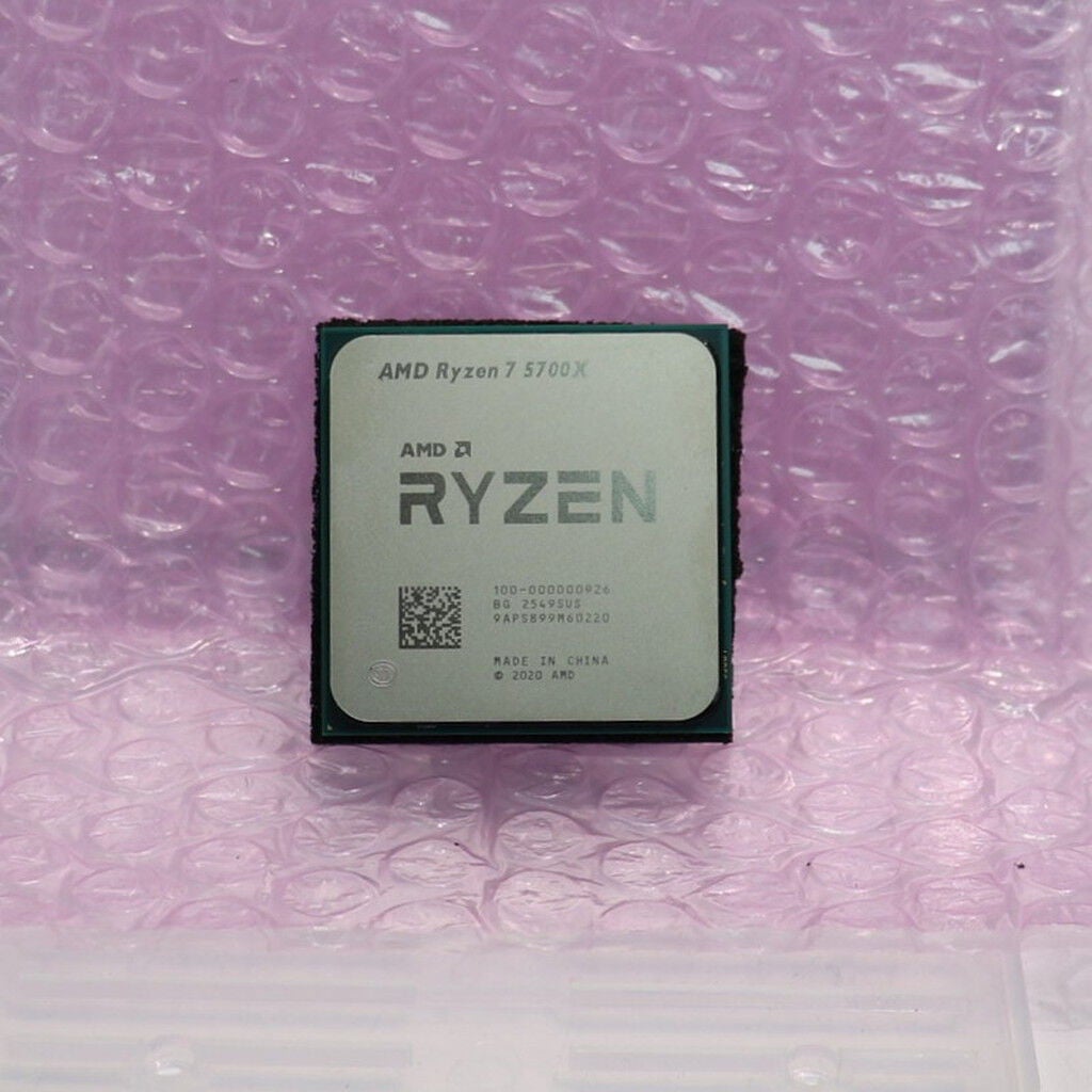 中古 AMD Ryzen 7 5700X (AM4/3.4GHz/36M/C8/T16/65W) 150182 （383369