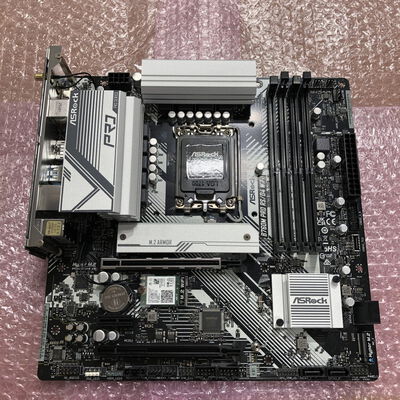 【宮崎恒久店】中古  ASRock B760M Pro RS/D4 WiFi (B760 1700 mATX DDR4) 5160000998 