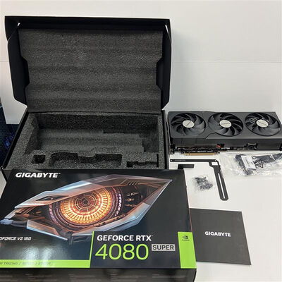 【仙台店】中古  GIGABYTE RTX4080SUPER 16GB GV-N408SWF3V2-16GD 3240008733 
