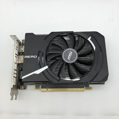 【宇都宮鶴田店】中古  MSI GeForce GTX 1650 AERO ITX 4G OC(GTX1650 4G GDR5) 139574 