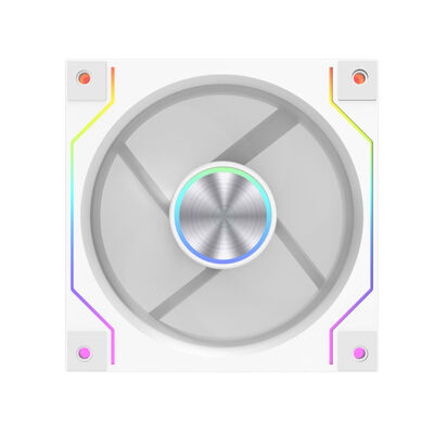darkFlash  DM20R LINE DM20RLINE-W-HQ1 (120mm ホワイト ARGB リバースファン) 