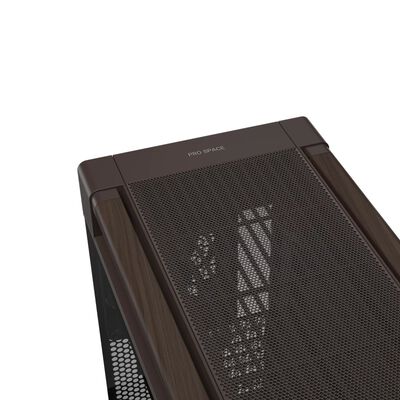 ASUS  ProArt PA602 Wood Edition Retro Brown Tempered Glass Panel (PROART PA602 WALNUT WOOD TG PWM RETRO BROWN) 