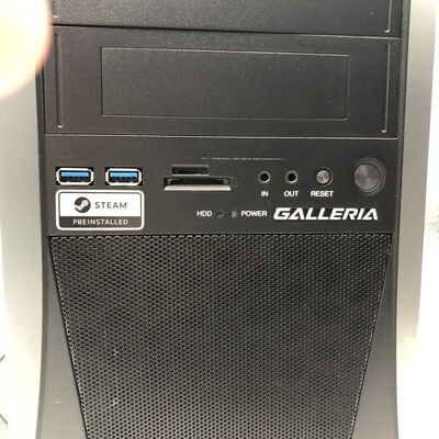 【郡山安積店】中古  THIRDWAVE GALLERIA KT(Intel Core i7 9700/16GB/SSD512GB/DVDマルチ/NVIDIA GeForce GTX 1660 Ti 6GB/W11H64 MAR) 182353 