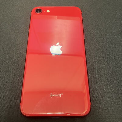 【大宮店】中古  【SIMロック解除済み】【au】Apple iPhoneSE 4.7インチ (第2世代/2020) 64GB (PRODUCT)RED MX9U2J/A 155507 