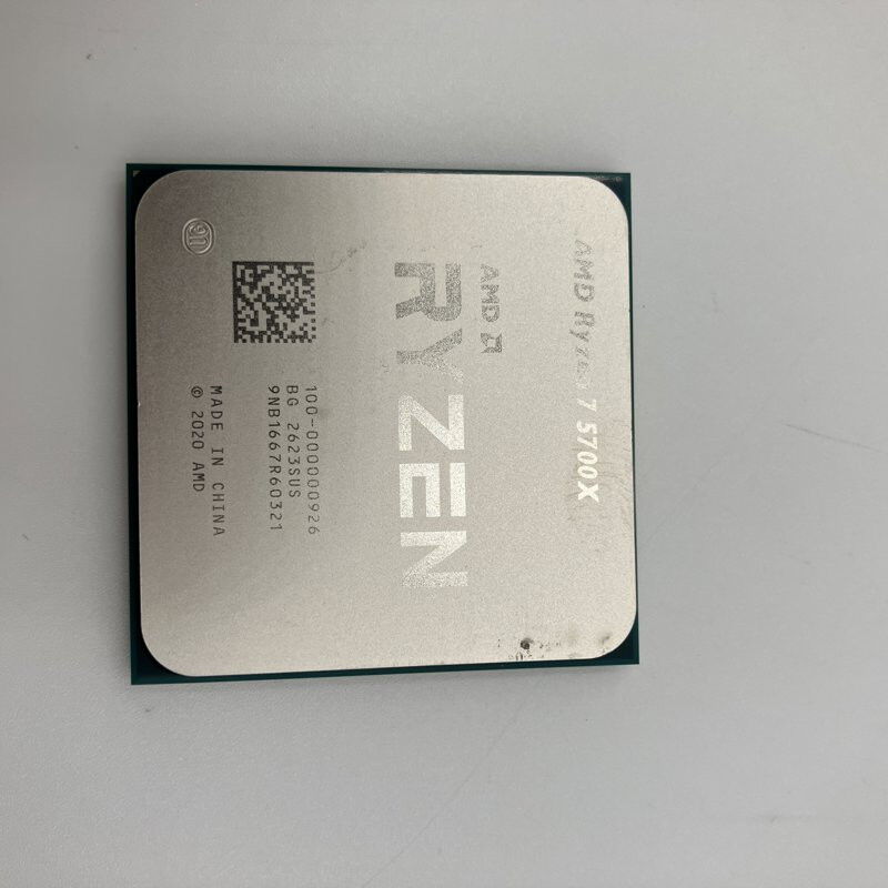 中古 AMD Ryzen 7 5700X (AM4/3.4GHz/36M/C8/T16/65W) 150182 （401512