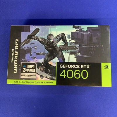 【横浜駅前店】中古  玄人志向 GG-RTX4060-E8GB/SF (RTX4060 8G) 175575 