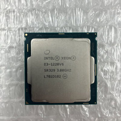 【秋葉原本店】中古  Intel Xeon E3-1220v6 (1151/3.00/8M/C4/T4) 1460025844 