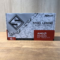 中古  ASRock RX7800XT SL 16GO RX7800XT Steel Legend OC (RX7800XT 16GB) 162734 