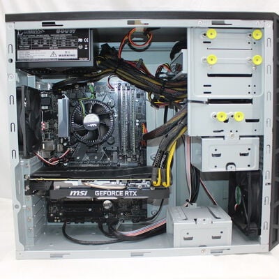【通販センター】中古  インバースネット FRONTIER(Intel Core i7 9700F/32GB DDR4 (PC4)/SSD1TB/BD-RE/NVIDIA GeForce RTX 2070 SUPER 8GB/W11H64 MAR) 195908 