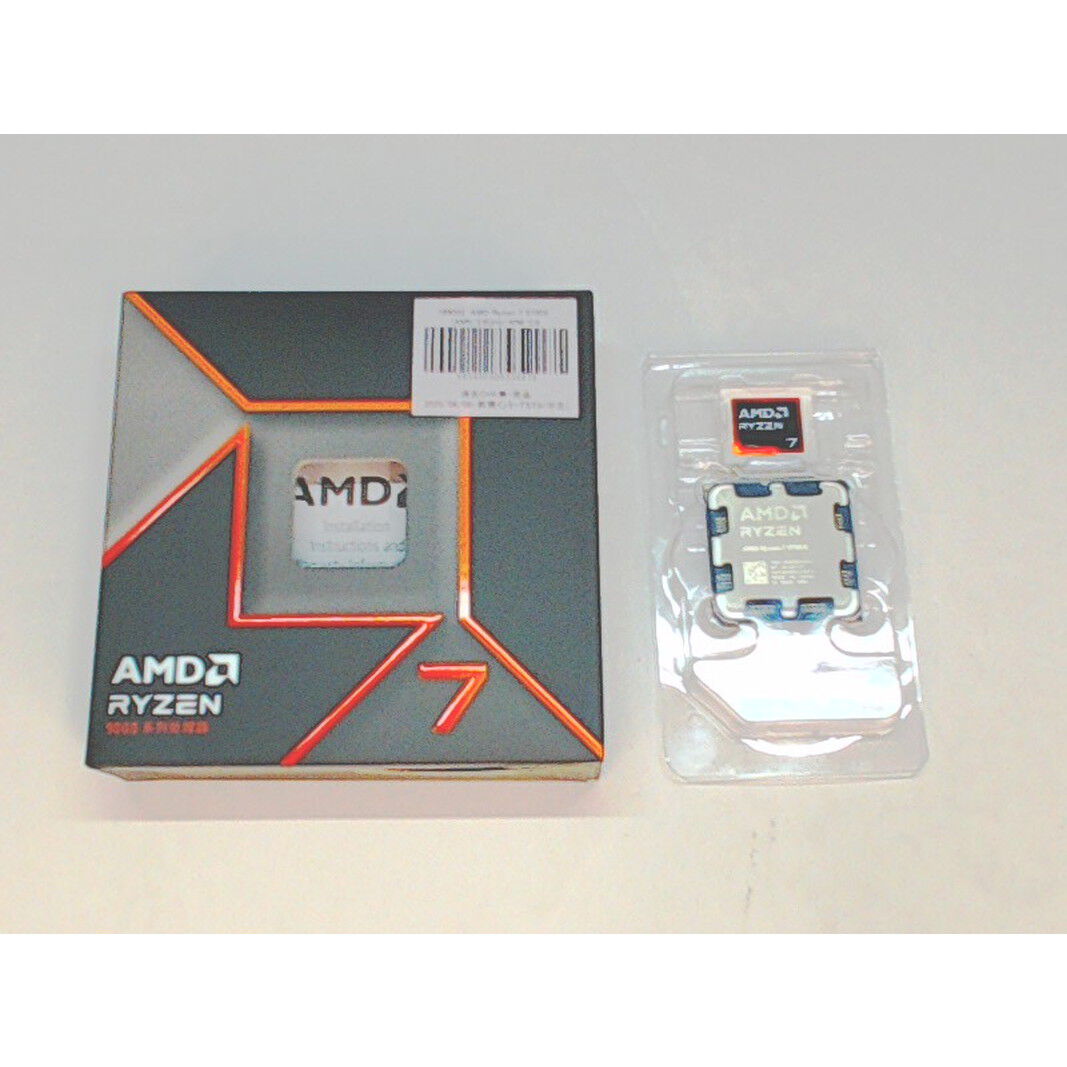 中古 AMD Ryzen 7 9700X (AM5/3.8GHz/40M/C8/T16/65W) 169022