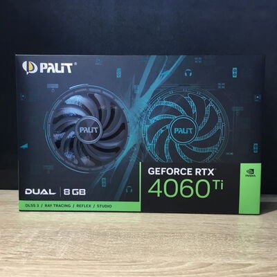 【松山環状枝松店】中古  Palit NE6406T019P1-1060D (RTX4060Ti Dual 8G) 175562 