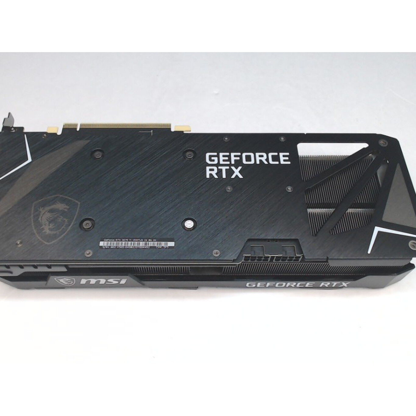 中古 MSI GeForce RTX 3070Ti VENTUS 3X OC 4540001645