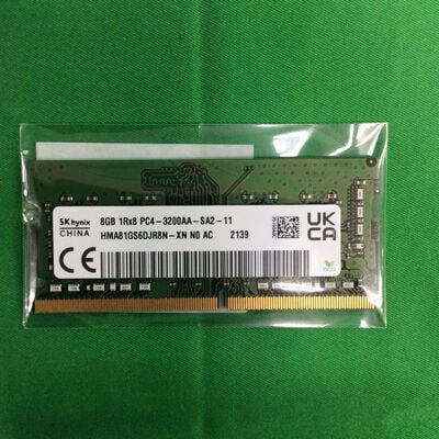 【川崎店】中古  PC4-25600 8GB ノート用(DDR4-3200) 158771 