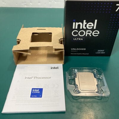 【富山本郷店】中古  INTEL Core Ultra 7 265KF (1851/3.9G/30M/C20/T20) 