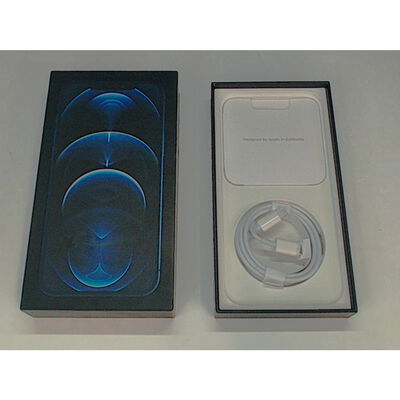 【前橋ｲﾝﾀｰｱｶﾏﾙ店】中古  Apple iPhone12 Pro Max 6.7インチ 128GB (パシフィックブルー) 国内版SIMロックフリー MGCX3J/A 144064 