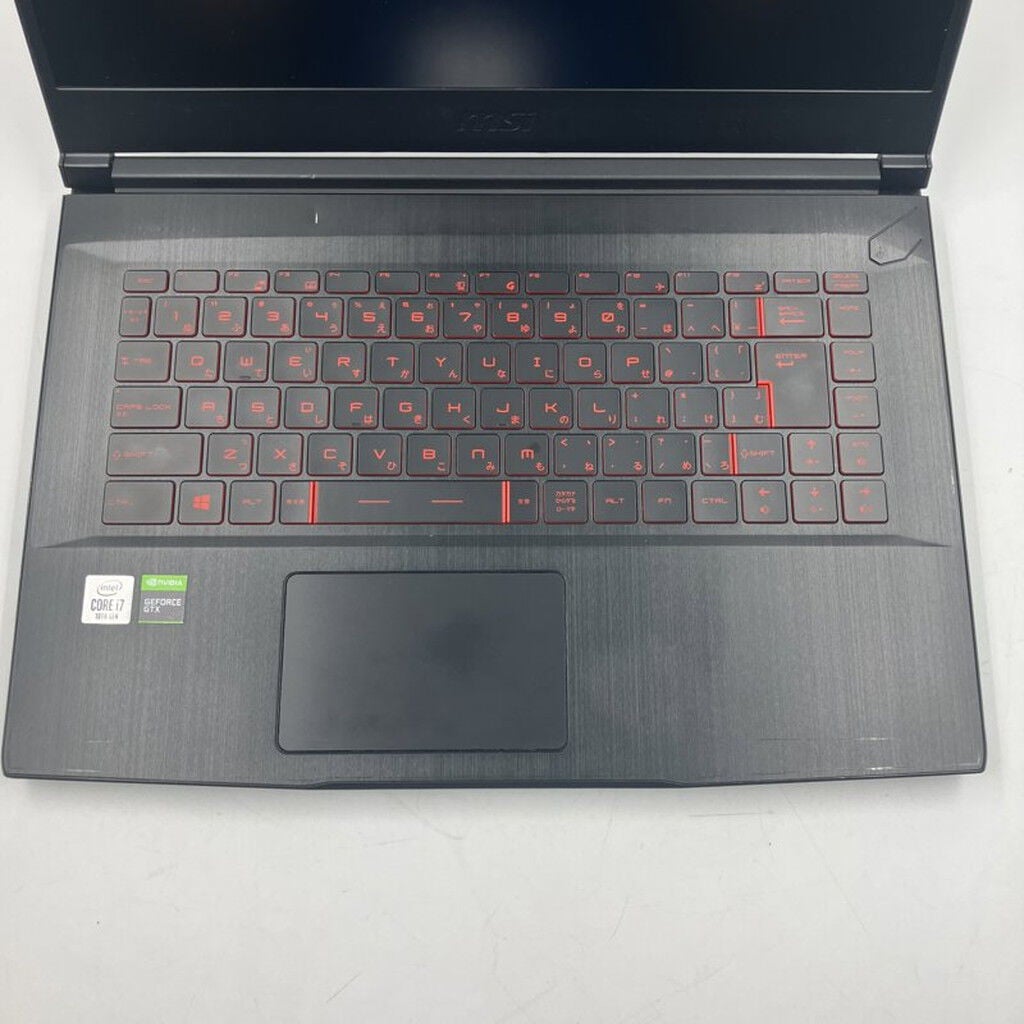 中古 MSI GF63 Thin 10SCXR-026JP (i7 10750H/16GB/SSD256GB+HDD1TB