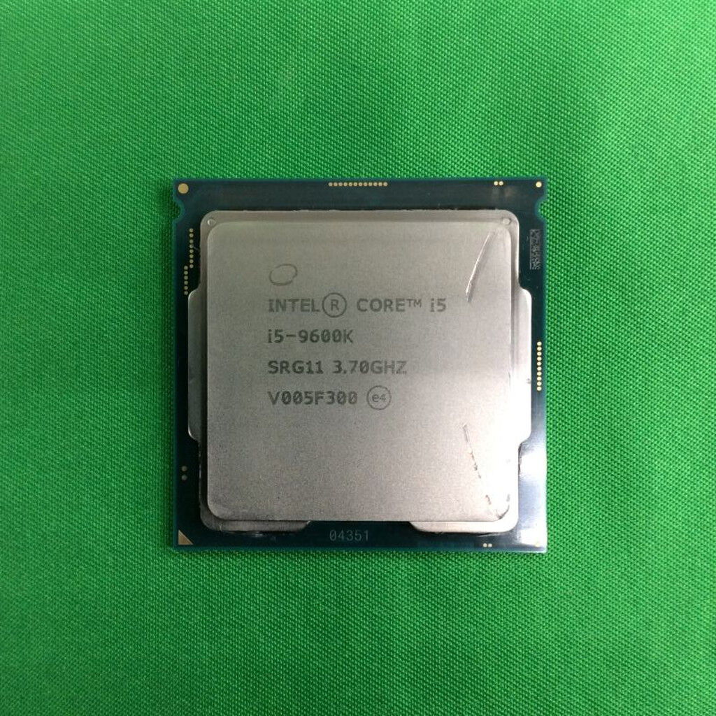中古 INTEL Core i5-9600K (1151/3.70GHz/9M/C6/T6) 138480 （361873