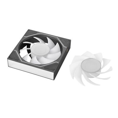 Thermaltake  SWAFAN 120 EX INFINITY ARGB Sync 1Pack CL-F264-PL12SW-A (120mm ARGB ブラック 交換式ファン) 