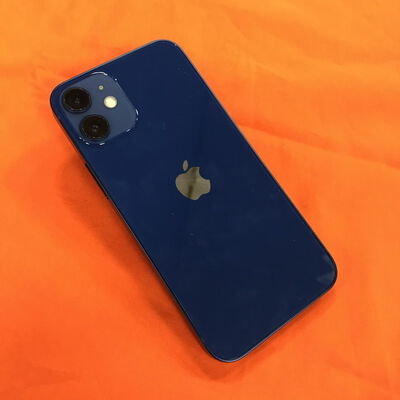 【なんば店】中古  【docomo】Apple iPhone12 mini 5.4インチ 128GB (ブルー)  MGDP3J/A 144023 