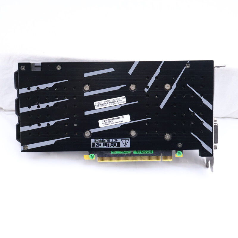 中古 玄人志向 GF-GTX1660Ti-E6GB/DF（GTX1660Ti 6GB） 3480041933