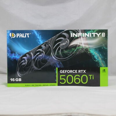 【通販センター】中古  Palit NE7506T019T1-GB2061S(RTX5060Ti Infinity3 16G) 178241 