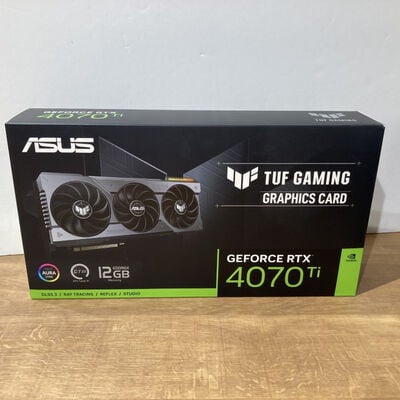 【富山本郷店】中古  ASUS TUF-RTX4070TI-12G-GAMING (RTX4070Ti 12GB) 154195 