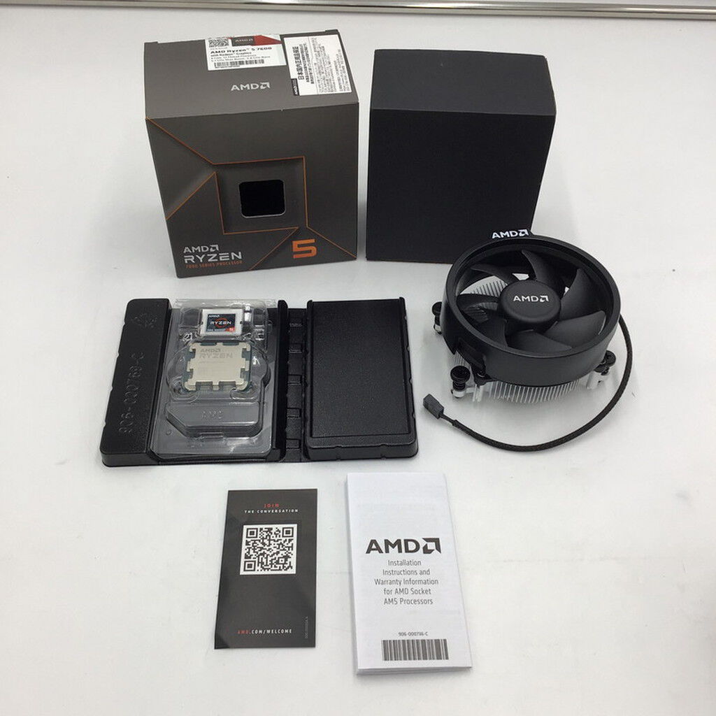中古 AMD Ryzen 5 7600 (AM5/3.8GHz/38M/C6/T12/65W) 154484 (358812 中古 AMD Ryzen 5 7600 (AM5/3.8GHz/38M/C6/T12/65W) 154484 (358812